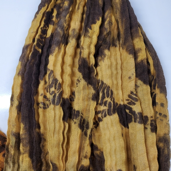 Multicolored Tie Dye Infinity Scarf - Picture 5 of 5